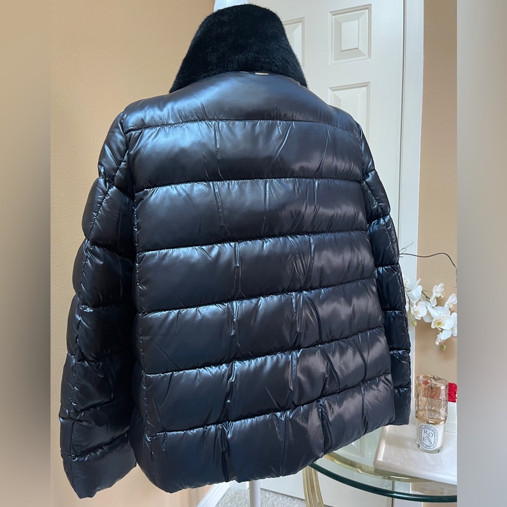 Herno Black Jacket size 48 NEW $675 - Picture 14 of 17
